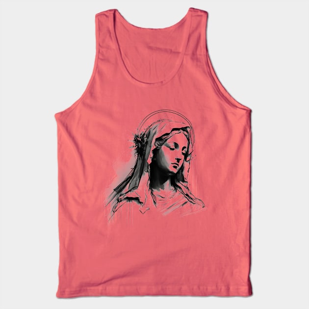 Blessed Virgin Mary Tank Top by ShopBuzz